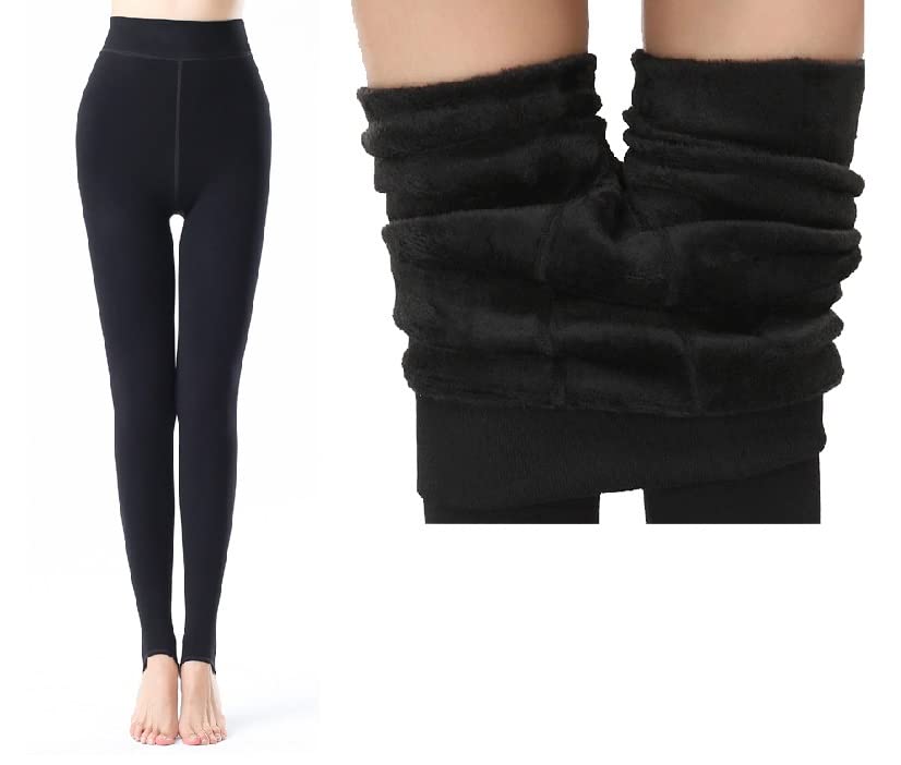 Women Winter Warm Fur  Thermal Soft Legging