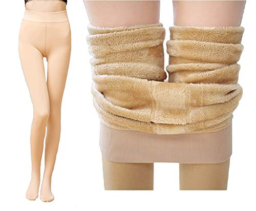 Women Winter Warm Fur  Thermal Soft Legging